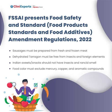 FOOD SAFETY AND STANDARDS (FOOD PRODUCTS .